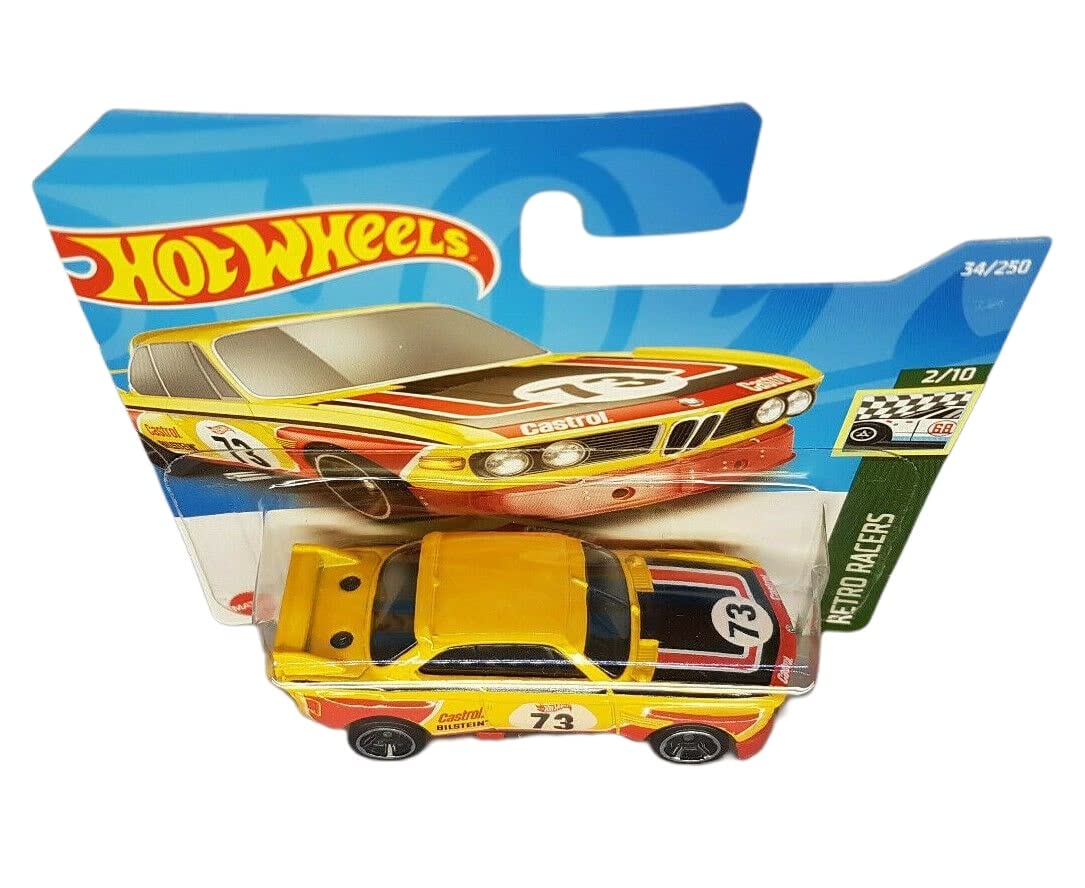 Hot Wheels - ´73 BMW 3.0 CSL Race Car - Retro Racers 2/10 - HCW51